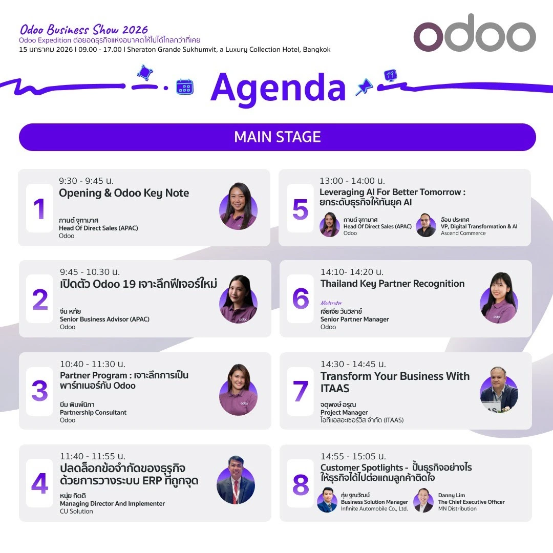 Opening & Odoo Keynote