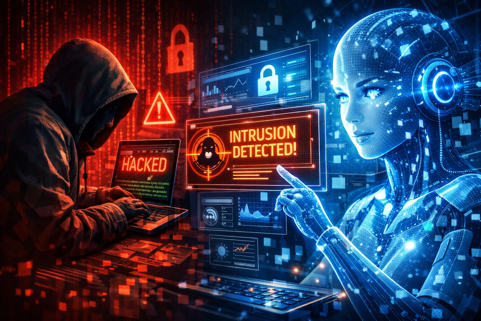 AI will observe behavior when someone hacks