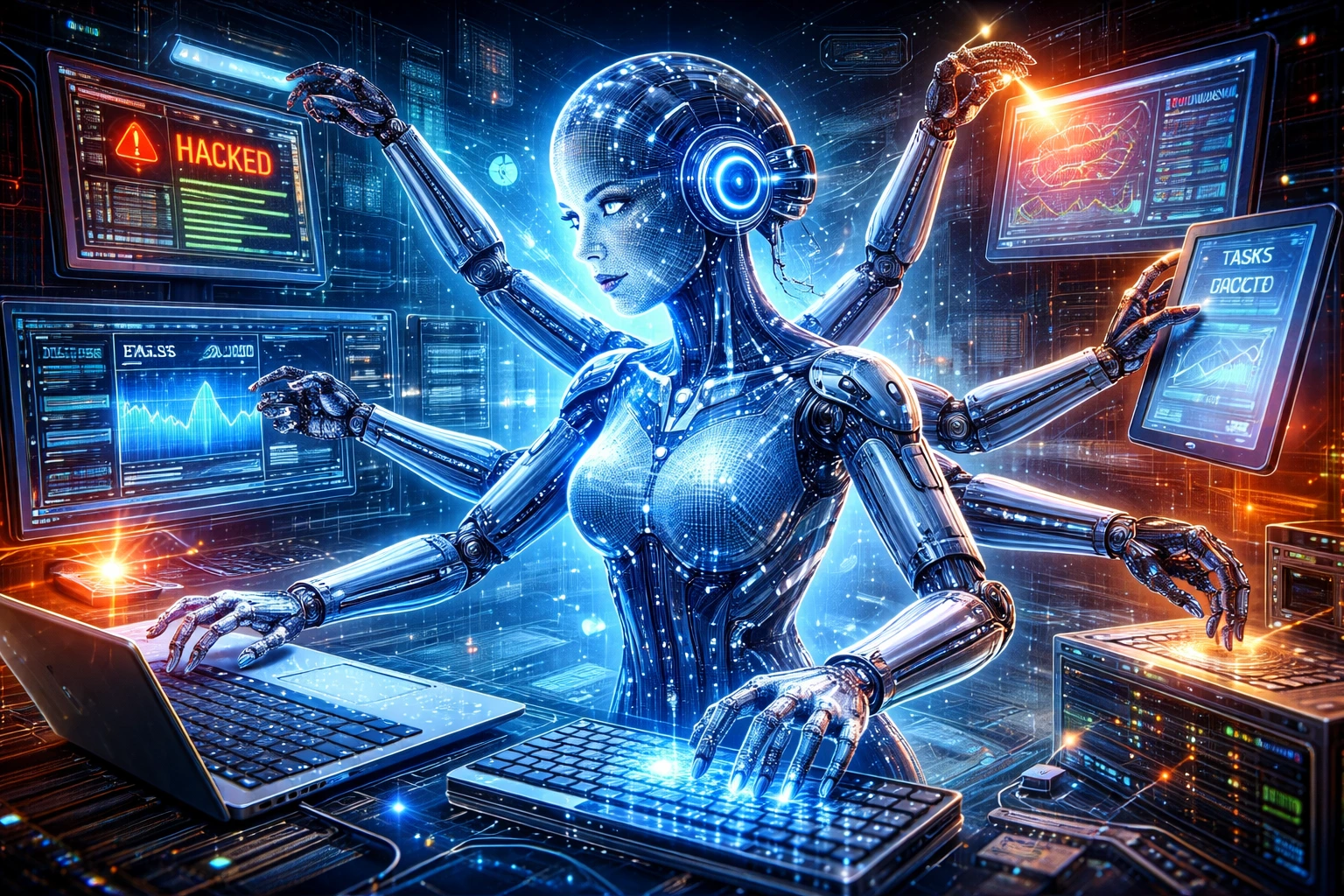 AI takes action