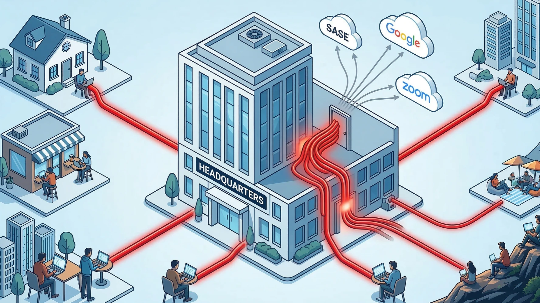 ข้อจำกัดของ VPN (The VPN Bottleneck)