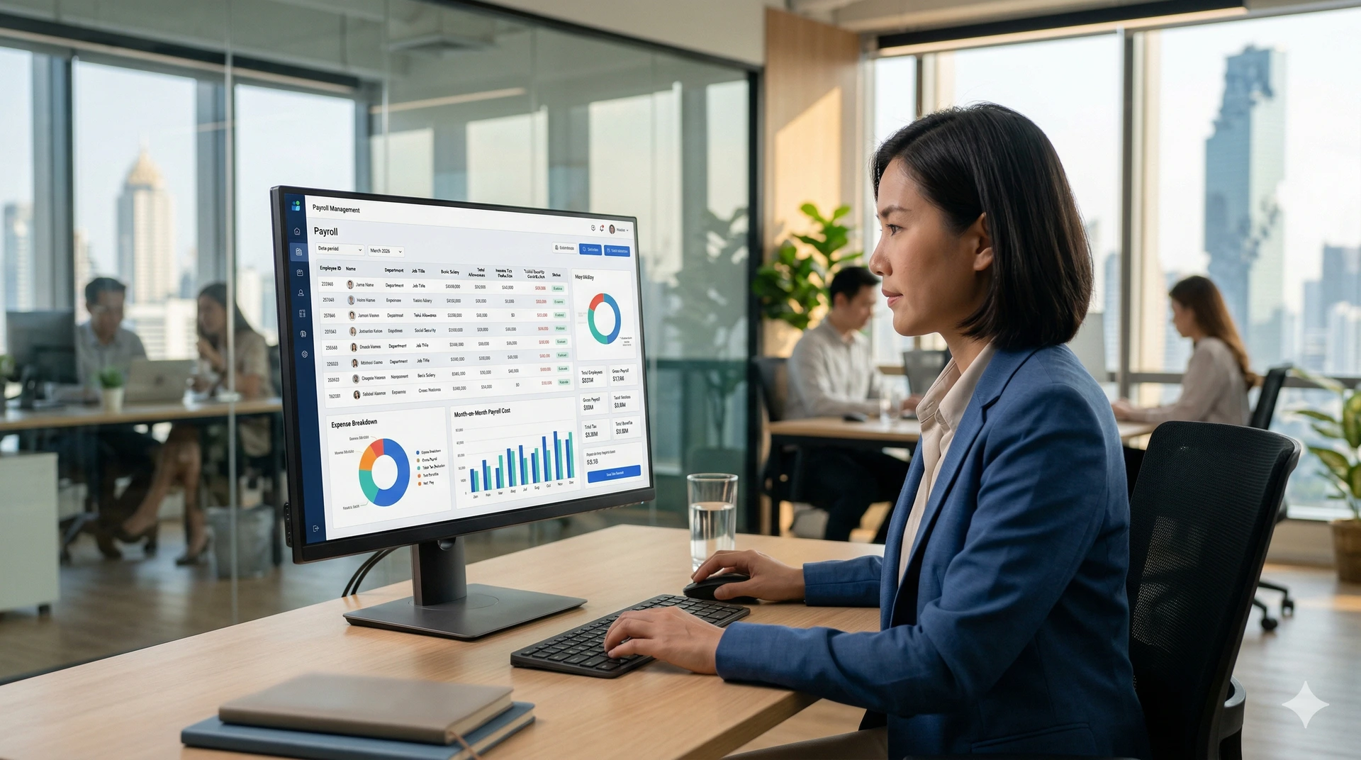 ระบบเงินเดือนอัตโนมัติใน ERP