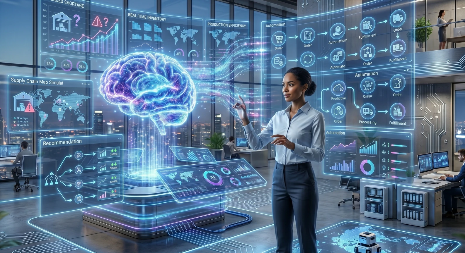 อนาคตของ AI + ERP ทำงานร่วมกัน