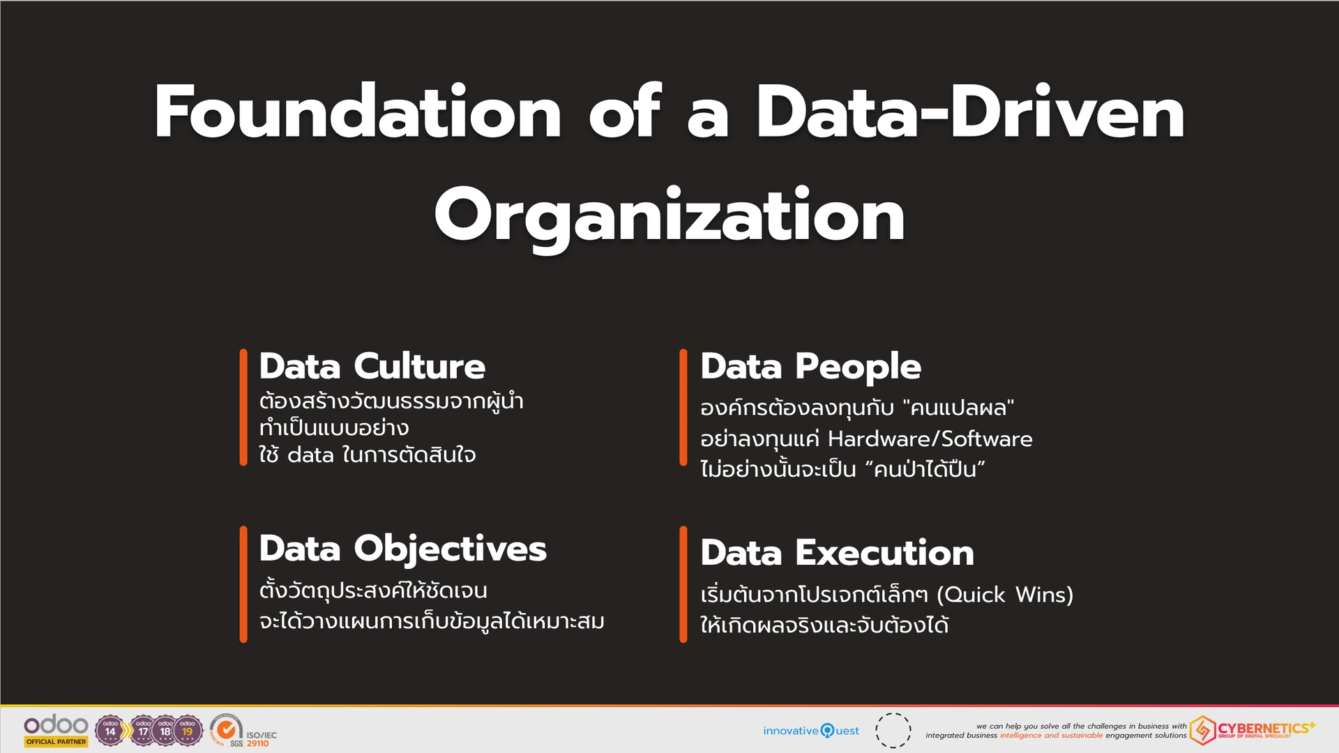 Data-Driven Organization by C+