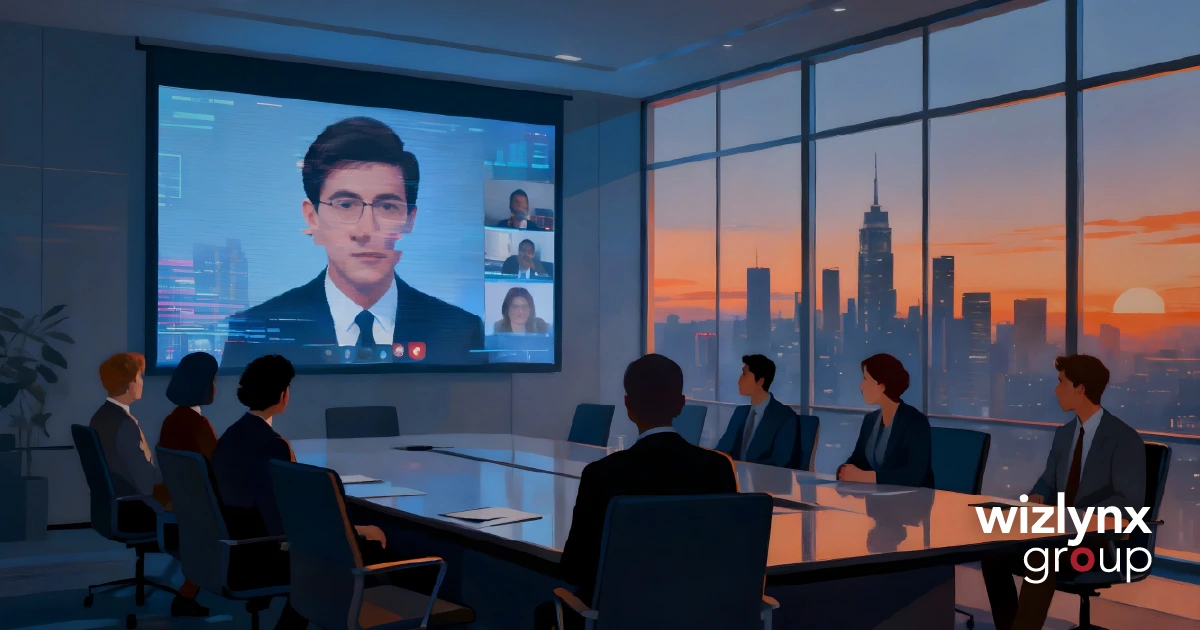 wizlynxgroup.com Deepfake Executive Fraud: Are You Prepared? | wizlynx news